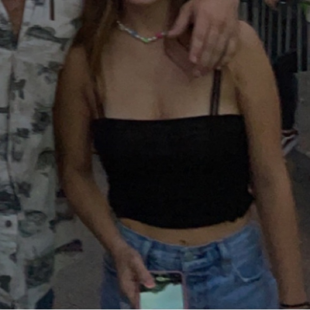 Forever 21 Mesh Crop Top